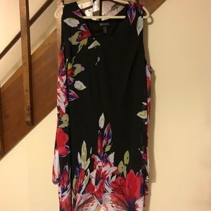 Light and Floral Summer Plus Size Dress
